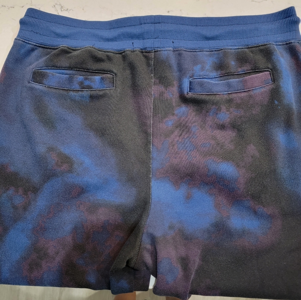 INC International Concepts Tie Dye Jogger Pants Mens Medium Galaxy Print - Picture 15 of 16